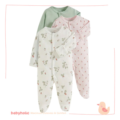 Cotton Overall Set of 3 PCS