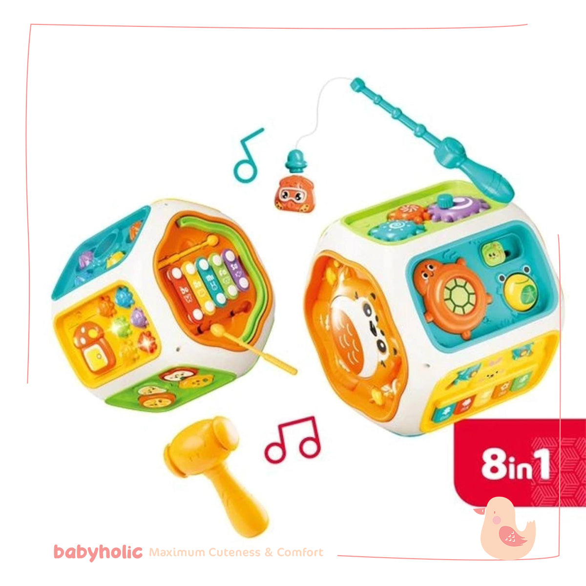 Musical Cube Play 8 in 1