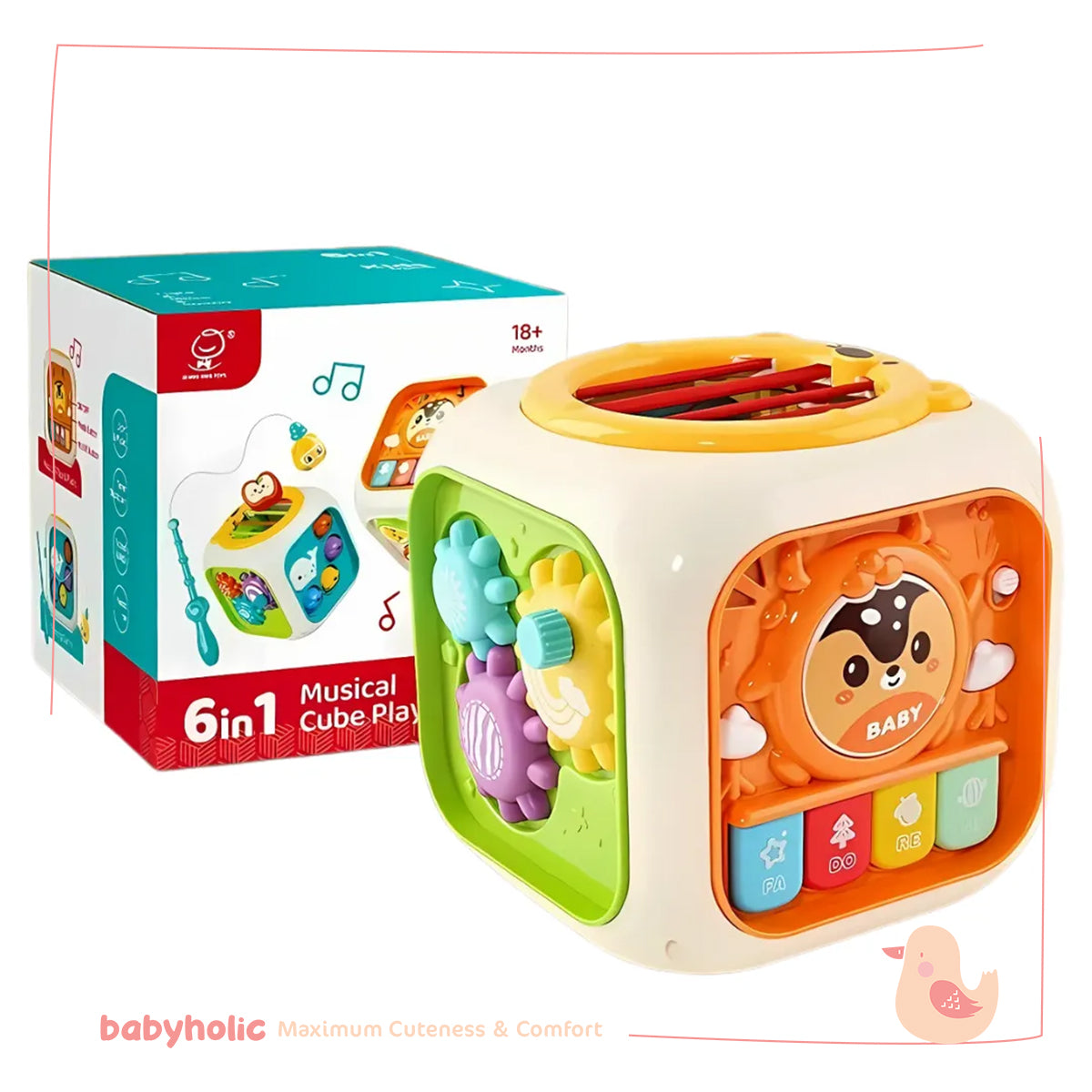 Musical Cube Play 6 in 1