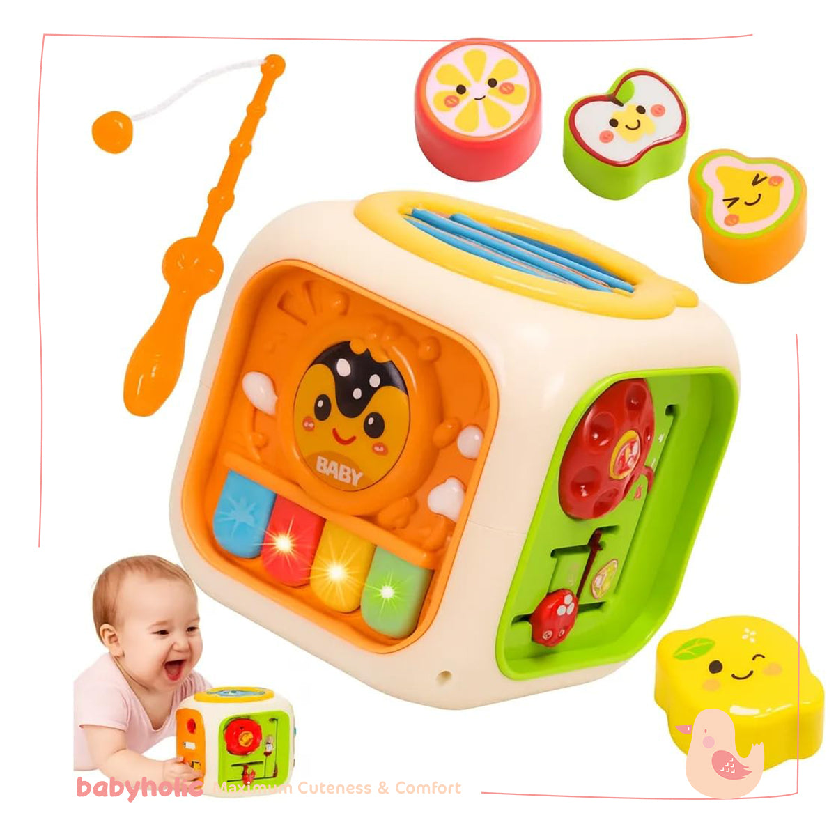 Musical Cube Play 6 in 1