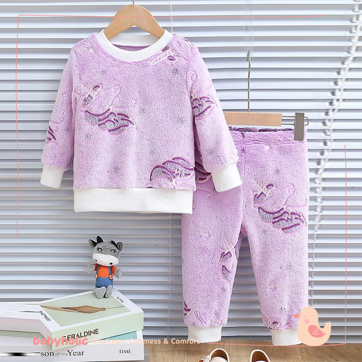 Glow-in-the-Dark Fleece Winter Pajama