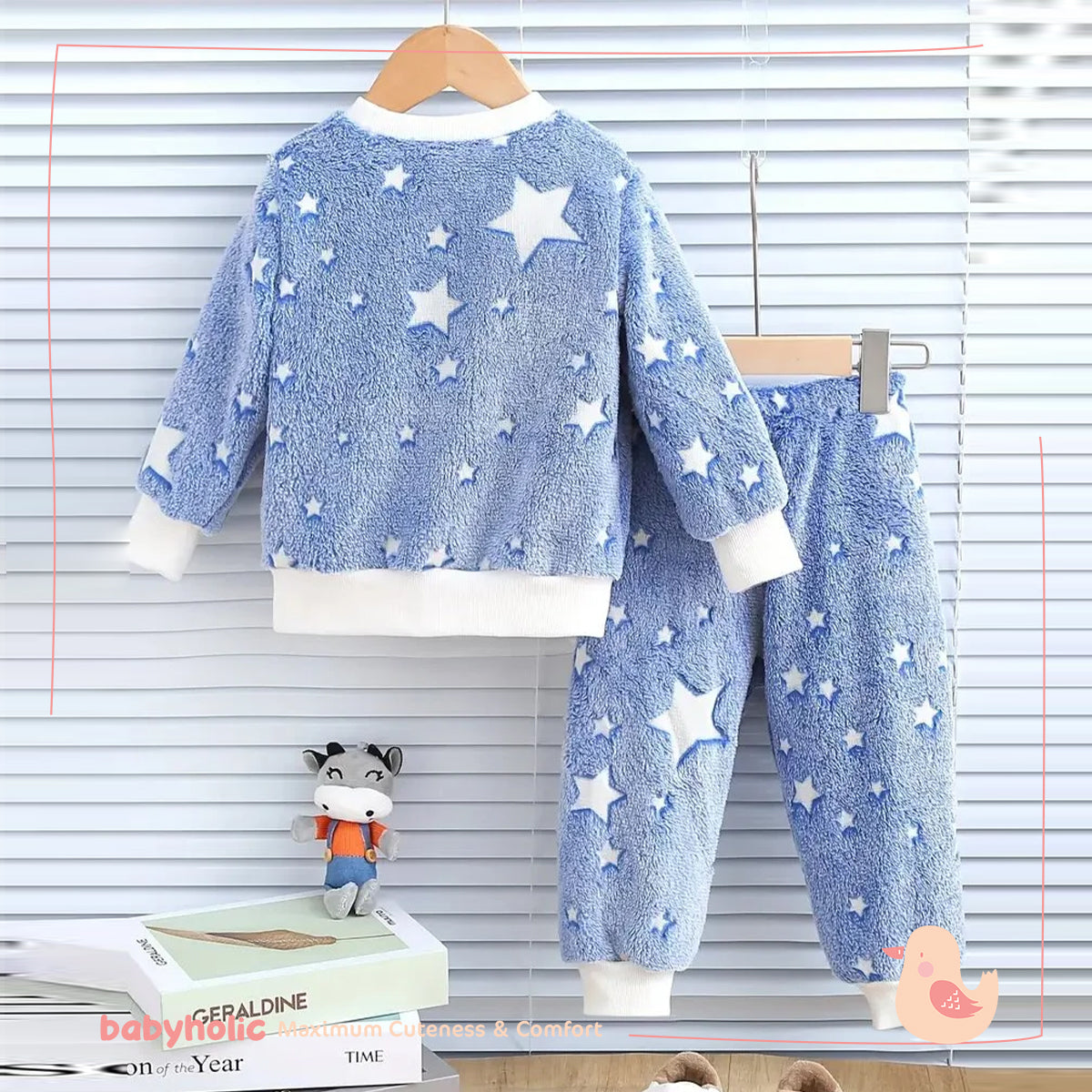 Glow-in-the-Dark Fleece Winter Pajama