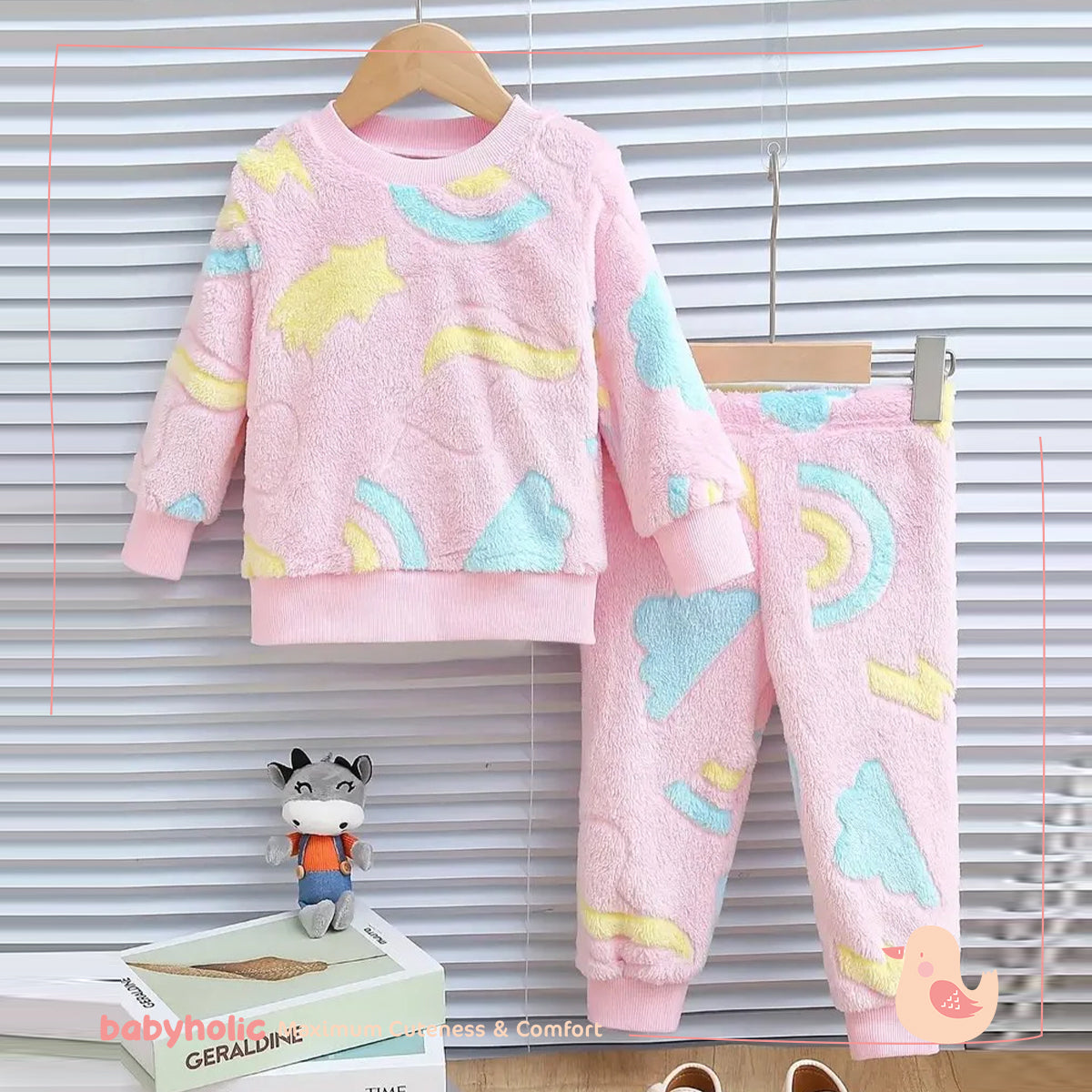 Glow-in-the-Dark Fleece Winter Pajama