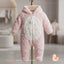 Hooded fur Overall