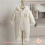 Hooded fur Overall