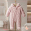 Hooded fur Overall