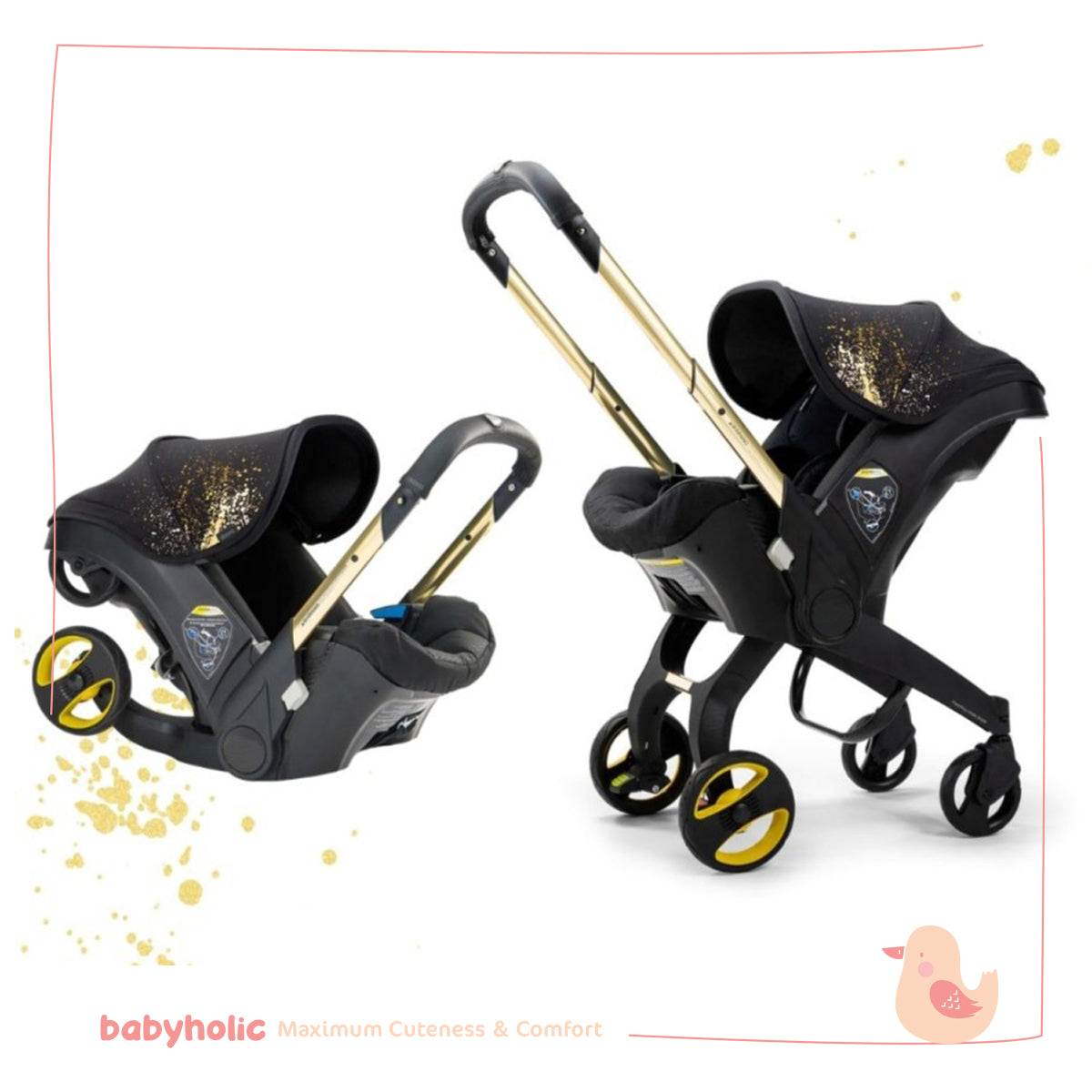 Mobile Infant Car Seat - Hound Gold