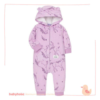 Fleece Overall - Hooded