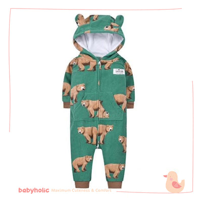 Fleece Overall - Hooded