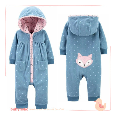 Fleece Overall - Hooded