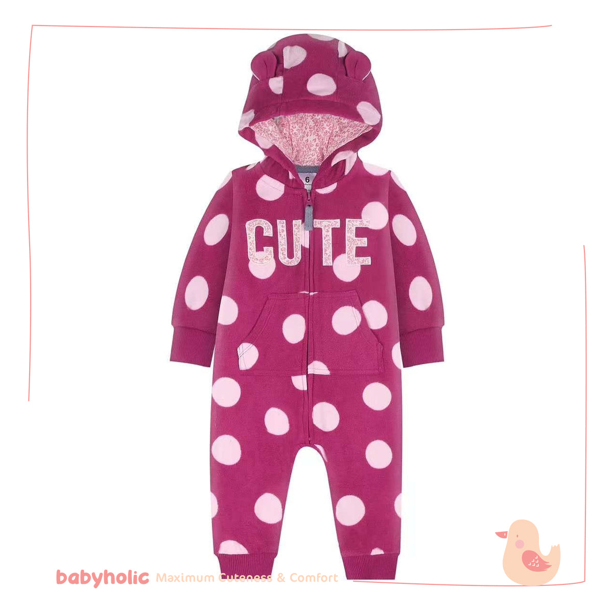 Fleece Overall - Hooded