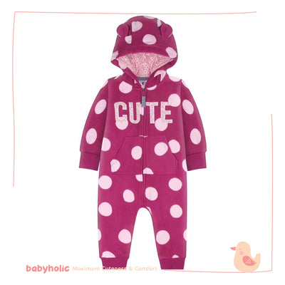 Fleece Overall - Hooded