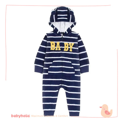 Fleece Overall - Hooded