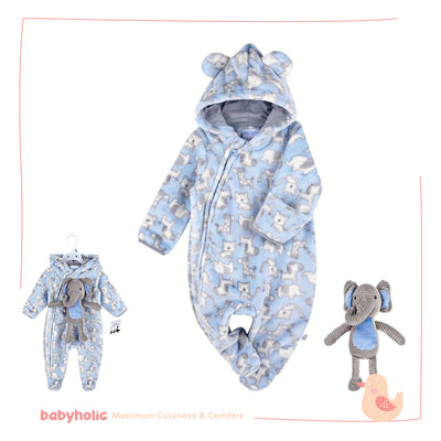 Hooded Sleepsuit With Doll