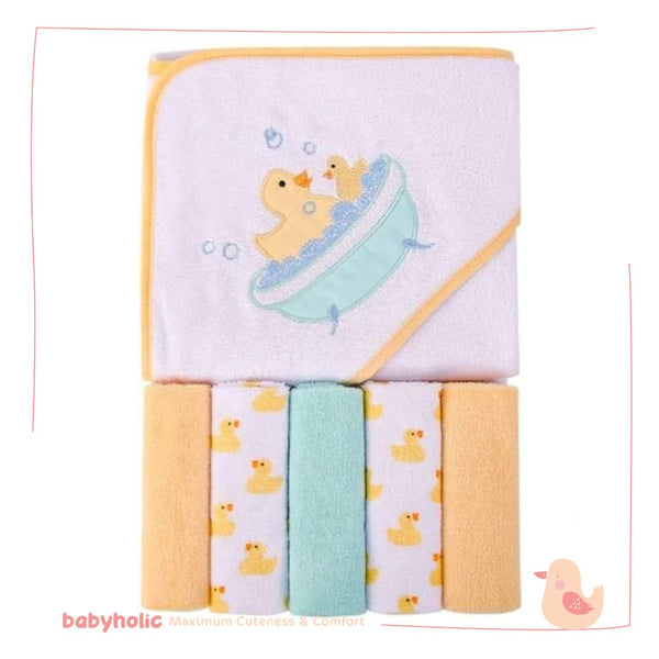 Hudson Baby Towel Set