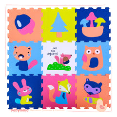 Puzzle Play Mat Random Colors