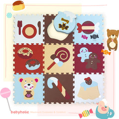 Puzzle Play Mat Random Colors