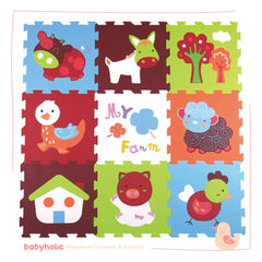 Puzzle Play Mat Random Colors