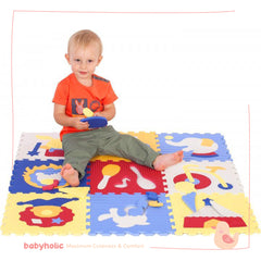 Puzzle Play Mat Random Colors