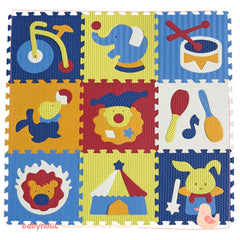 Puzzle Play Mat Random Colors