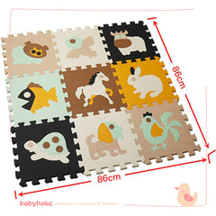 Puzzle Play Mat Random Colors