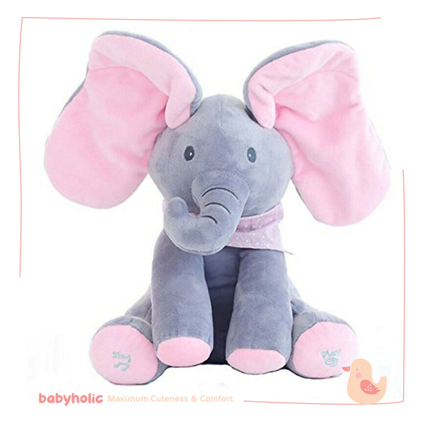 Peek-a-boo Elephant Plush