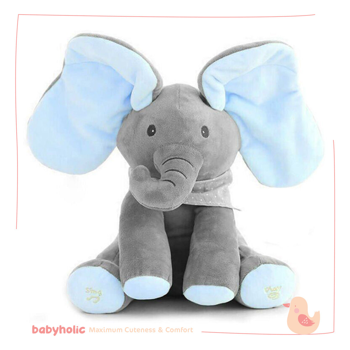 Peek-a-boo Elephant Plush