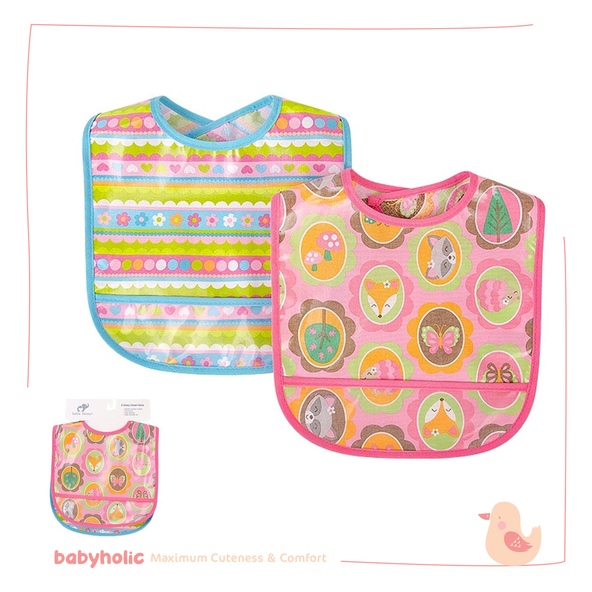 Plastic Baby Bibs