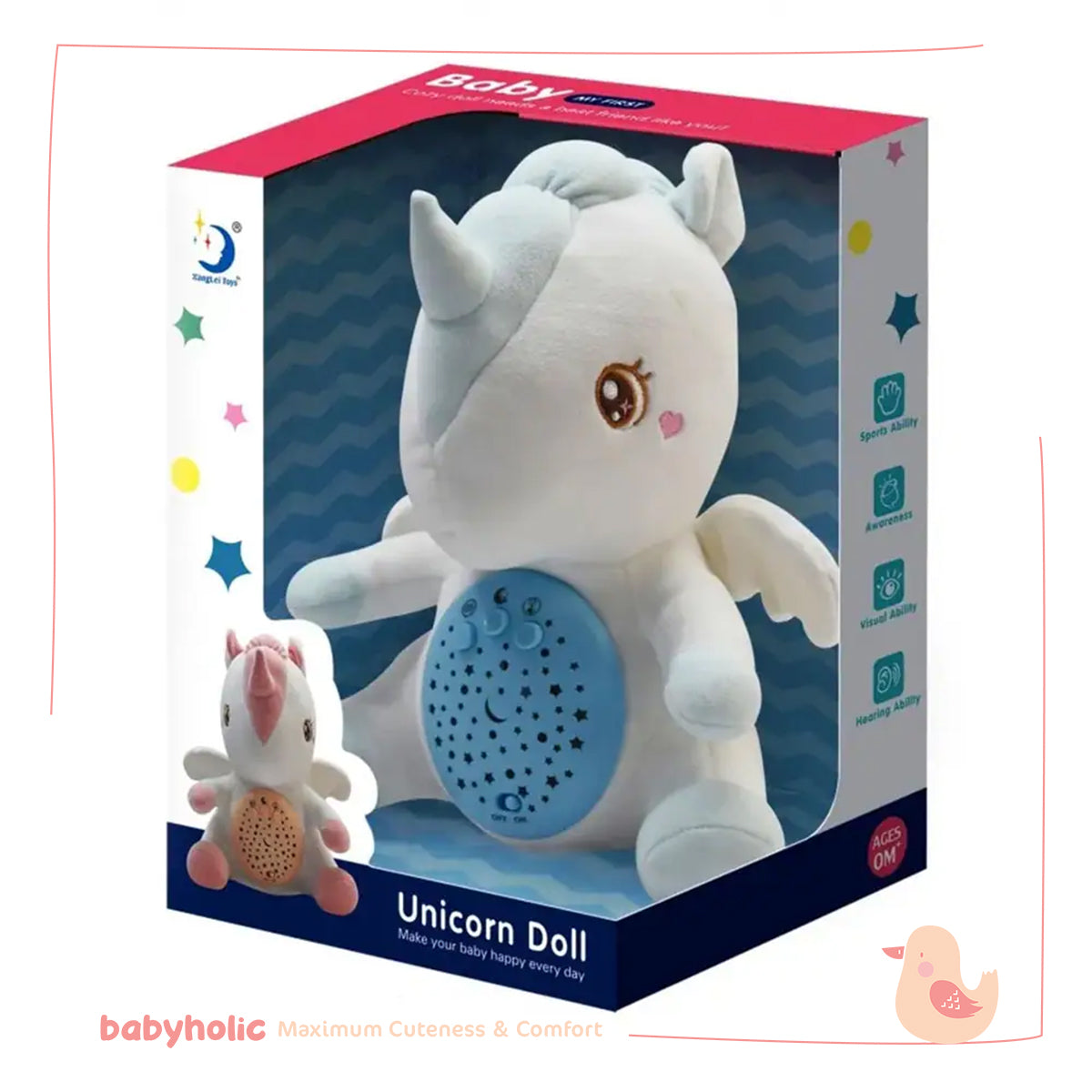 Projector Musical Unicorn Plush