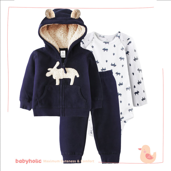 3-Piece Fleece Tracksuit