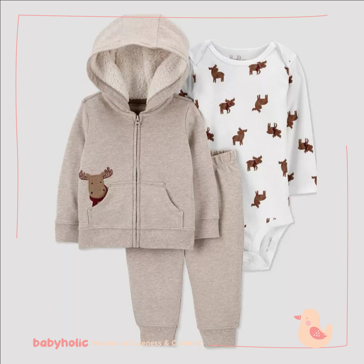 3-Piece Fleece Tracksuit