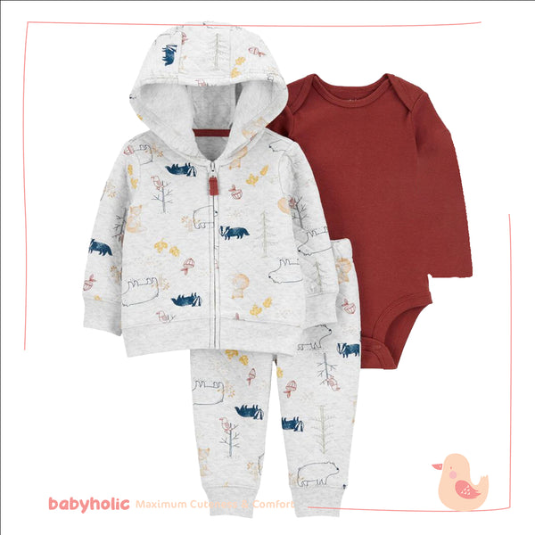 3-Piece Fleece Tracksuit