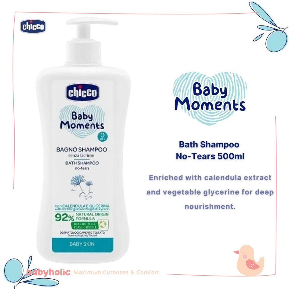 Chicco Baby shampoo bath