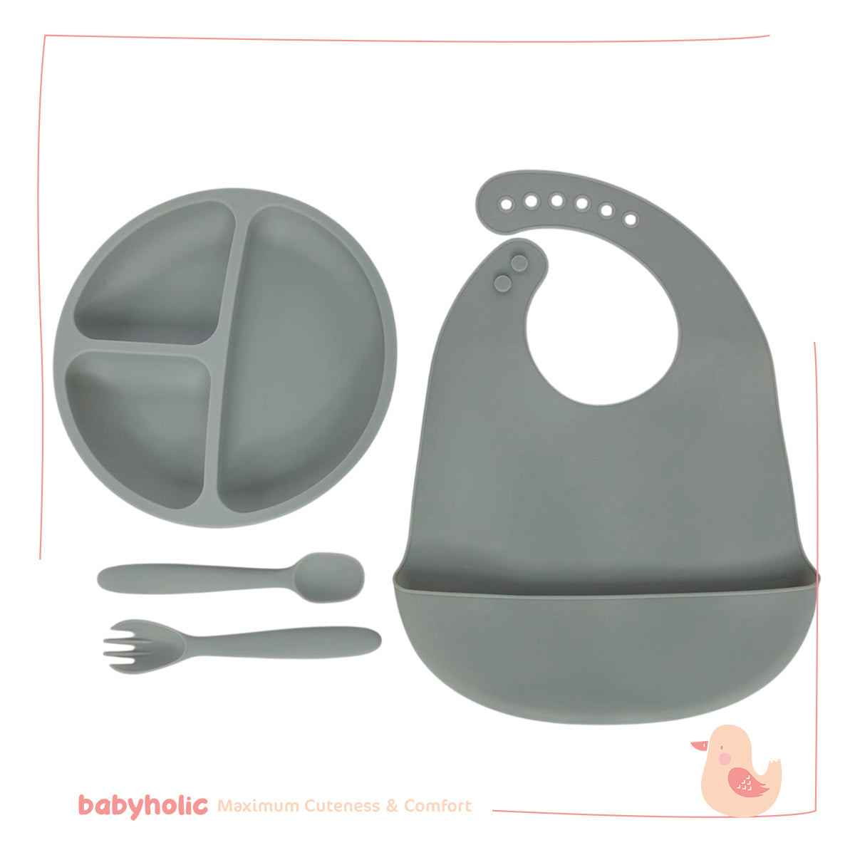 Baby Silicone Tableware Set