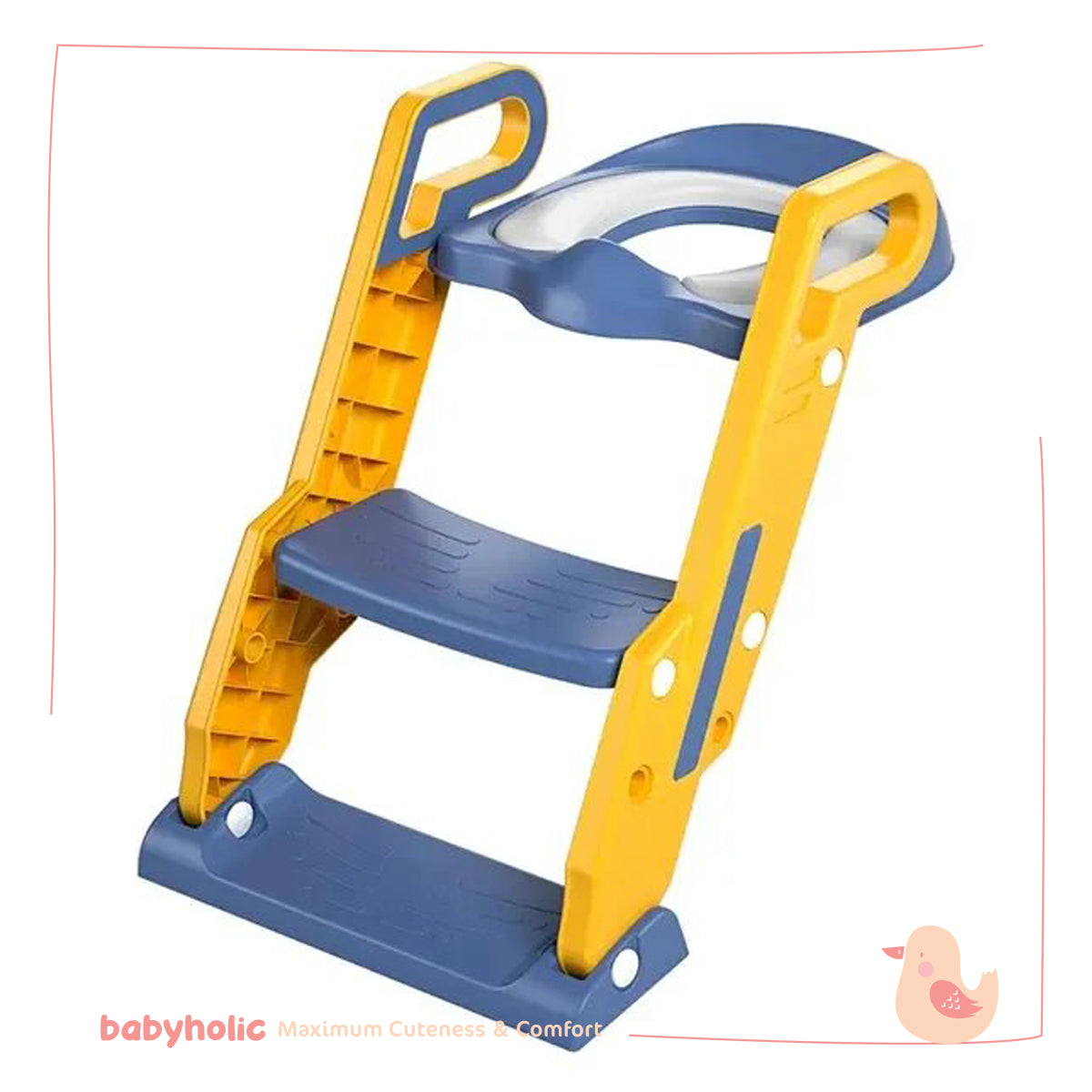 Children's toilet chair and ladder