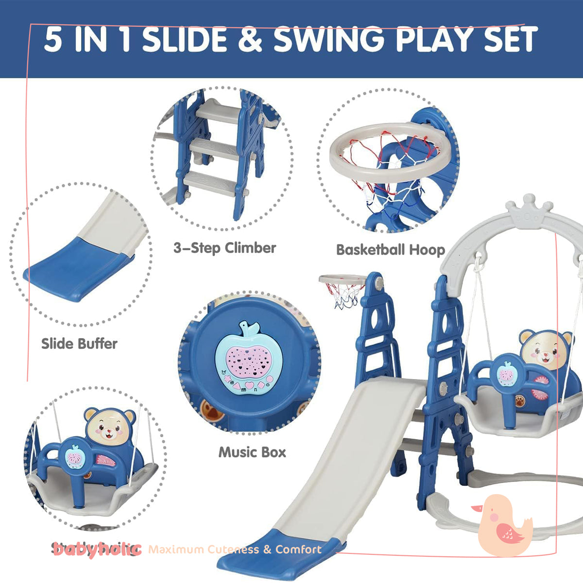 Climber and Swing Set