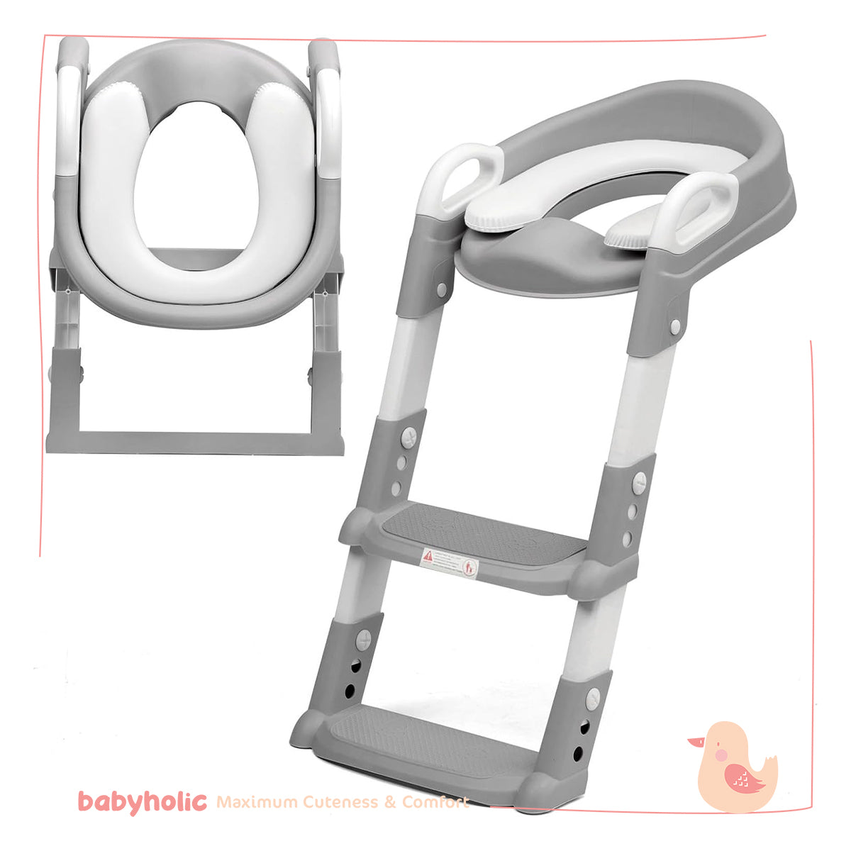 Children's toilet chair and ladder