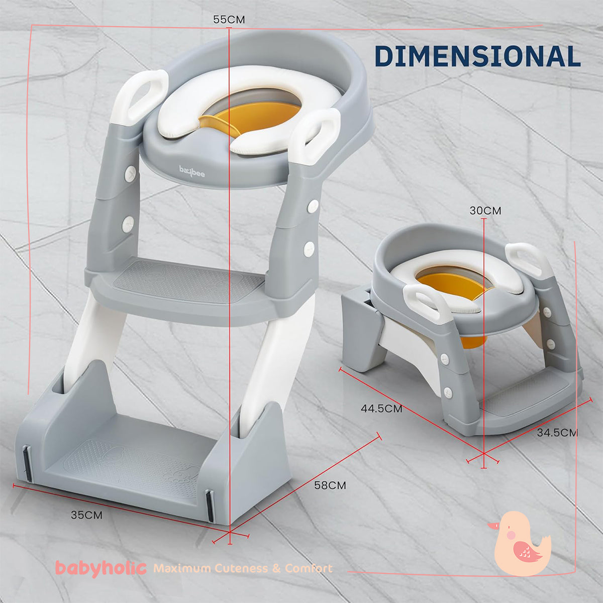 Baby Toilet Bowl 3 in 1