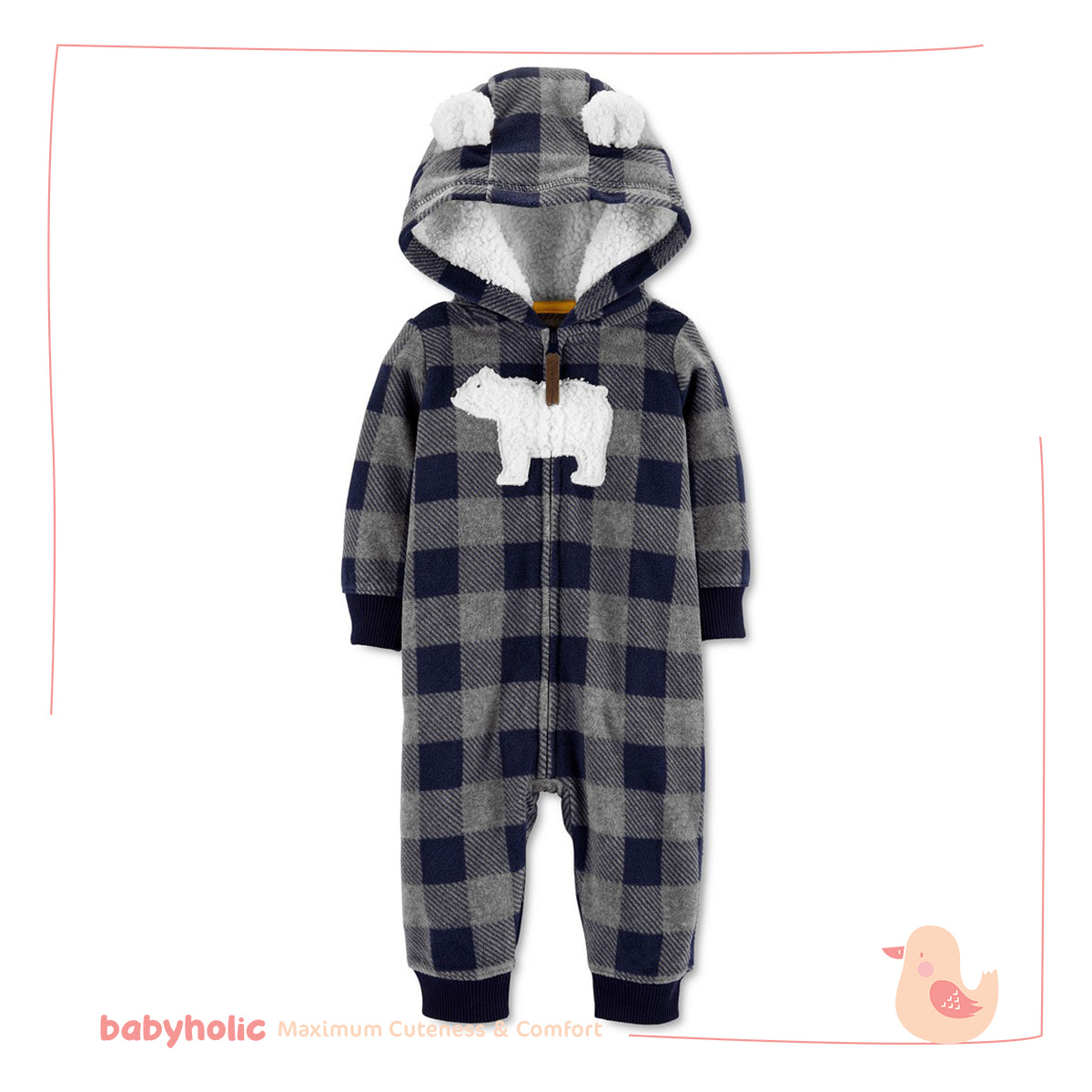 Fleece Overall - Hooded
