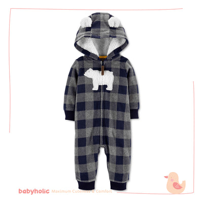 Fleece Overall - Hooded