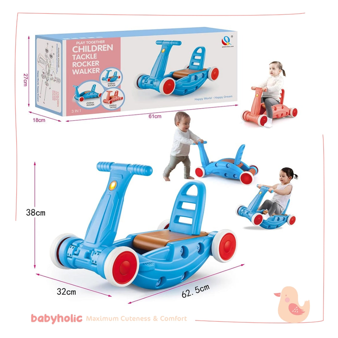 3-in-1 Walker-Rocker-Tackle