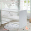 Wooden Rocking Cradle With Levels