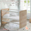 Wooden Rocking Cradle With Levels