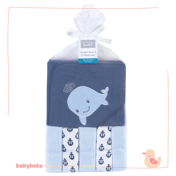 Hudson Baby Towel Set