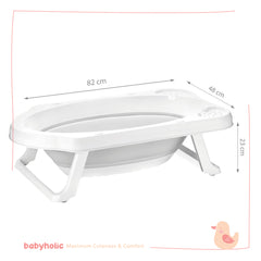 Baby Foldable Bathtub with Bowl