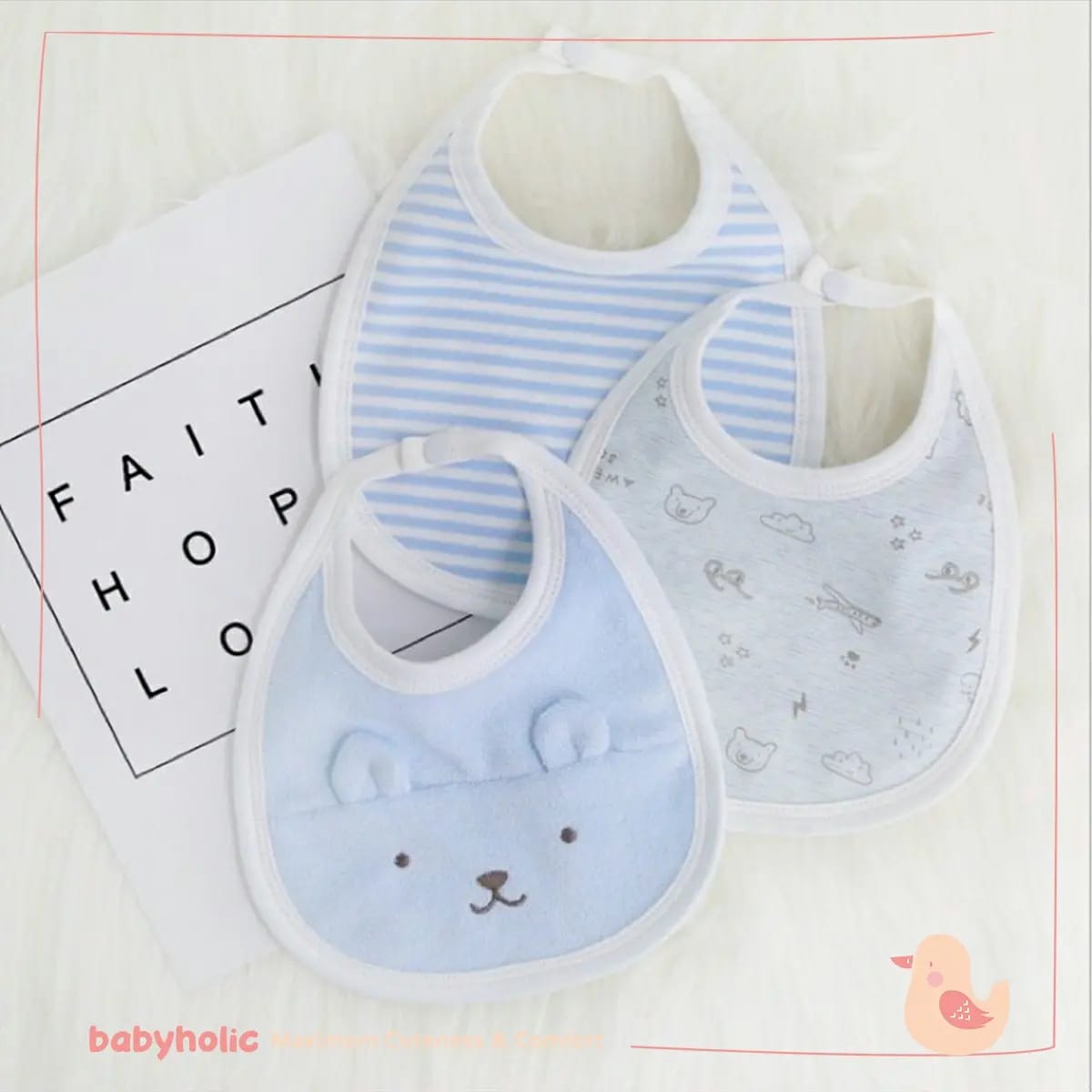 Cotton Baby Bibs