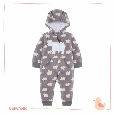 Fleece Overall - Hooded