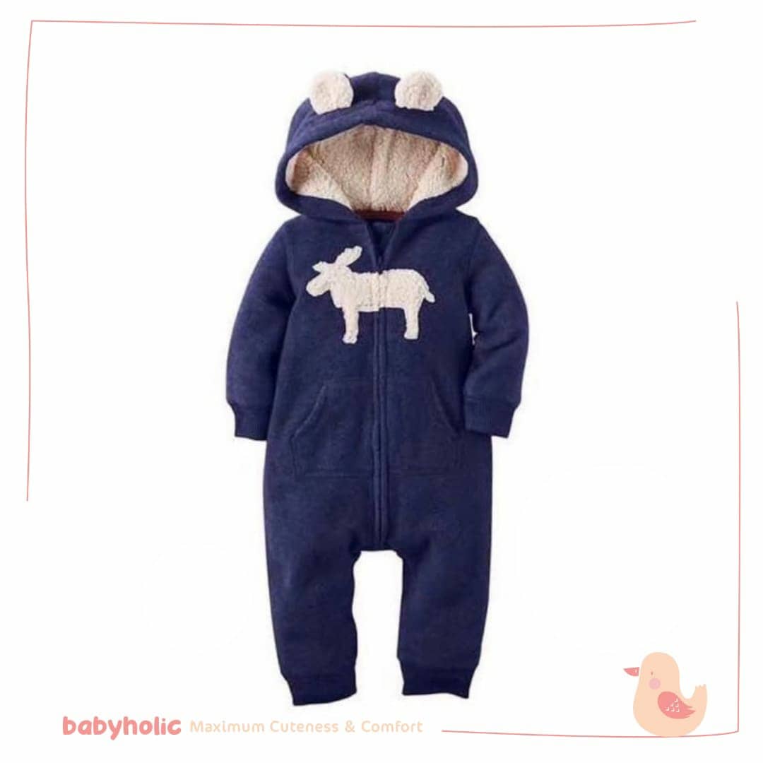 Fleece Overall - Hooded