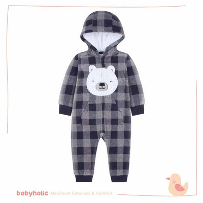Fleece Overall - Hooded